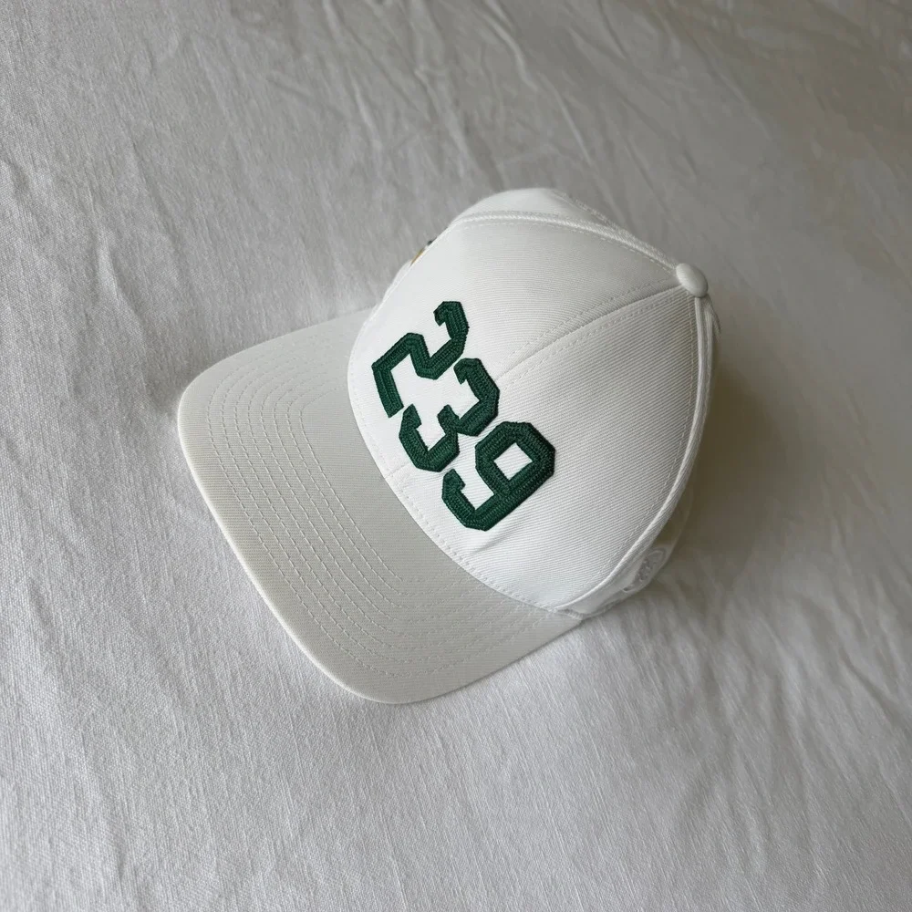G/FORE 239 Golf Hat White Green Embroidered Snapback Cap Flexfit 110 Mens